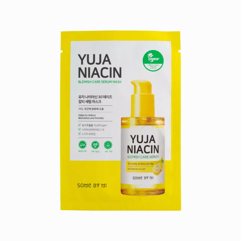 SOME BY MI - Yuja Niacin Blemish Care Serum Mask