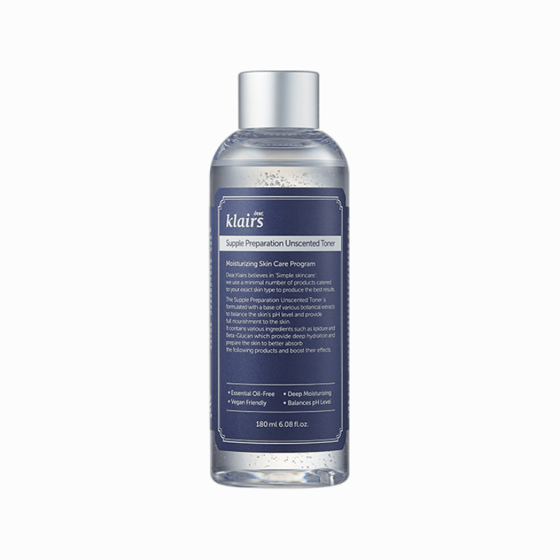 Klairs Supple Preparation Unscented Toner