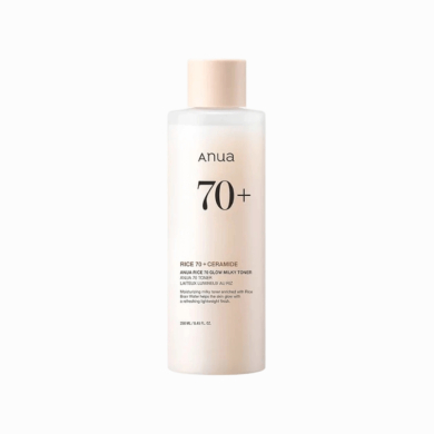 Anua Rice 70 + Glow Milky Toner