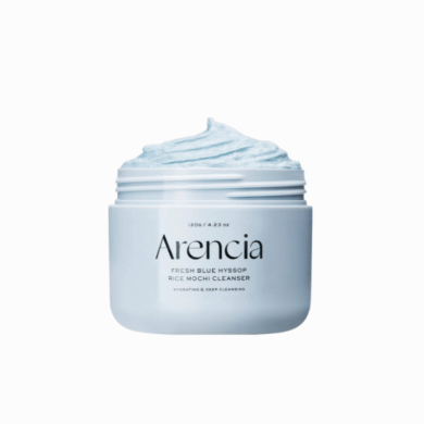 Arencia Fresh Blue Hyssop Rice Mochi Cleanser